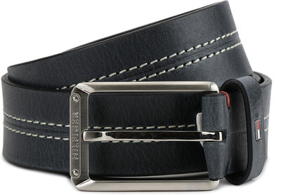 

Tommy Hilfiger Men Casual Blue Genuine Leather Belt, Navy
