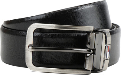 

Tommy Hilfiger Men Formal Black, Brown Genuine Leather Reversible Belt