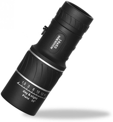 

AS Bushnell 16 X 52 Dual Focus Zoom Optic Lens Outdoor Travel Binoculars For Bird Watching Monocular(52 mm, Black)