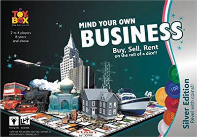 

HALO NATION Mind Your Own Buisness (Silver - Coin) Toysbox Board Game