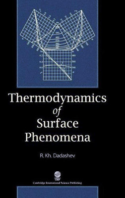 Thermodynamics of Surface Phenomena(Others, Hardcover, R. Kh. Dadashev)