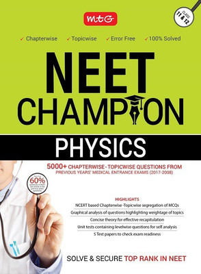 Physics Champion For NEET(English, Paperback, MTG Editorial Board)