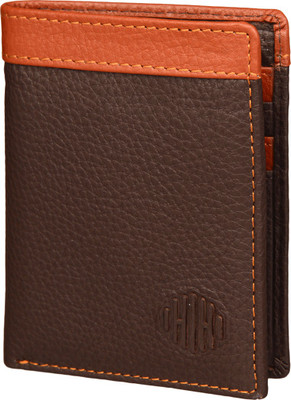 

Hide & Hues Men Brown Genuine Leather Wallet(8 Card Slots), Brown - md