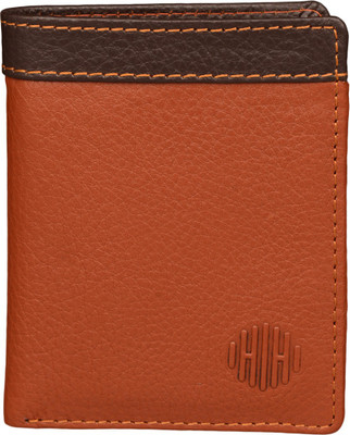 

Hide & Hues Men Tan Genuine Leather Wallet(8 Card Slots), Tan - md