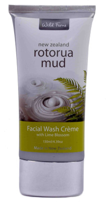 

WILD FERNS WILD FERNS ROTORUA MUD FACIAL WASH WITH LIME BLOSSOM SKU: RMFW(130 ml)