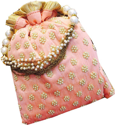 

CRAFTBAZAAR Party Pink Clutch