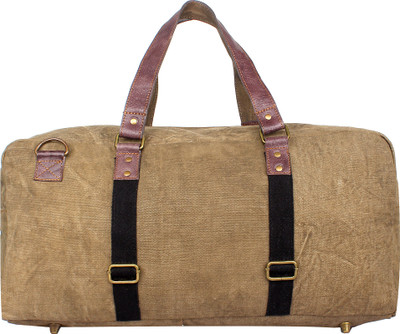

Mona B Up-Cycled Canvas Bag Brad Duffel Duffel Strolley Bag(Multicolor)