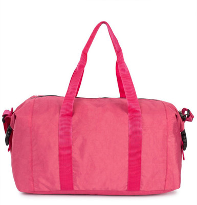 

scoopstreet 22632Bright-Pink-Black Gym Bag(Pink)