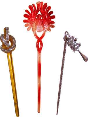 

MONA combo of juda sticks Bun Stick(Multicolor)