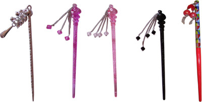 

MONA combo of juda sticks Bun Stick(Multicolor)
