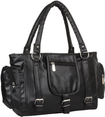 

Lady bar Shoulder Bag(Black)