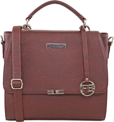 

flying berry Hand-held Bag(Brown)