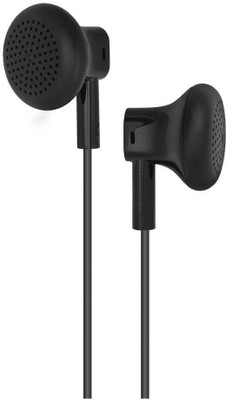 NERVY Original Nokia WH-108 Wired Headset Black Bluetooth Headset(Black, On the Ear)