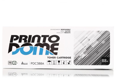 

PRINTODOME 88A cartridge for HP Laser jet Pro M1214nfh MFP printer Single Color Ink Toner(Black)