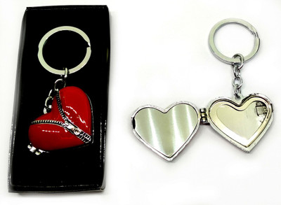 

HALO NATION Heart With Photo Holder Key Chain