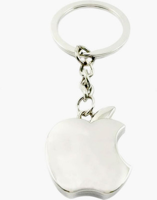 

NeoTask Silver Metal Apple Logo Key Chain