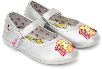 

Barbie Girls Velcro Walking Shoes(Silver