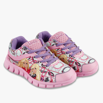 

Barbie Girls Lace Walking Shoes(Pink, Pink purple
