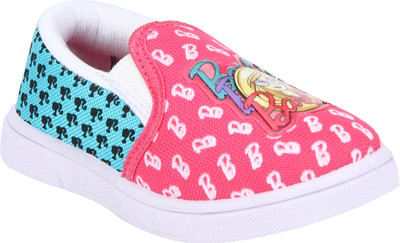 

Barbie Girls Slip on Sneakers(Pink, Fushia