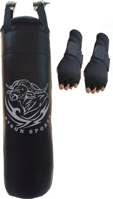 

Byson 2.5 feet Punching kit With Hand Wrap (Synthetic leather) Boxing Kit