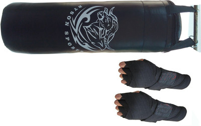 

Byson 36inch Strong Punching kit With Hand Wrap(synthetic leather ) Boxing Kit