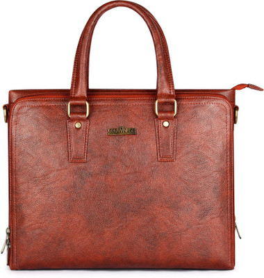 

The Clownfish 14 inch Laptop Messenger Bag(Tan)