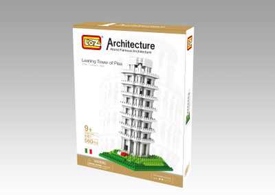 

Loz Leaning Tower of Pisa(Multicolor)