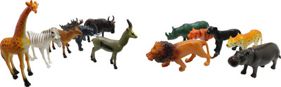 

Boing 12 PCS 5.5"-6" WILD ANIMALS(Multicolor)