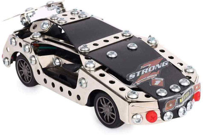 

shunji 4 channels DIY RC metal car(not include charger and battery)(Multicolor)