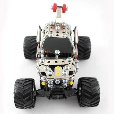Sirius Toys 5 channels DIY RC metal small dancing car with light& music (not include charger and battery)(Multicolor)