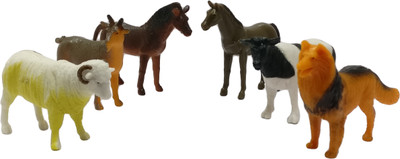

Boing 6 PCS 3" FARM ANIMALS(Multicolor)