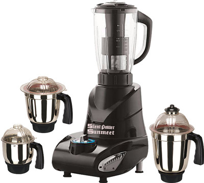 

SilentPowerSunmeet MG17-MA-JUS-008 600 W Juicer Mixer Grinder(Black, 4 Jars)