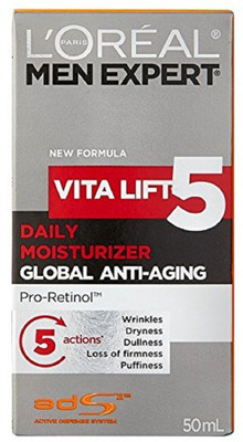 

L'Oreal Men Expert Vita Lift 5 Global Anti-Aging Daily Moisturizer(50 ml)