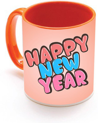 

SKY TRENDS New Year & Christmas Gift For Boyfriend Girlfriend Husband Wife Design COD025 Ceramic Mug(325 ml), Multicolor