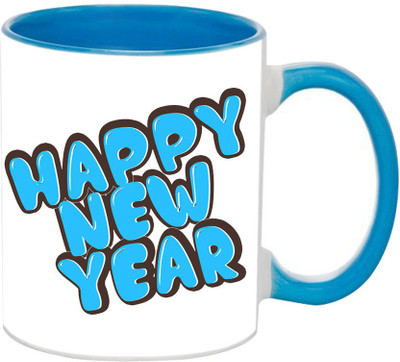 

SKY TRENDS New Year & Christmas Gift For Boyfriend Girlfriend Husband Wife Design COD076 Ceramic Mug(325 ml), Multicolor