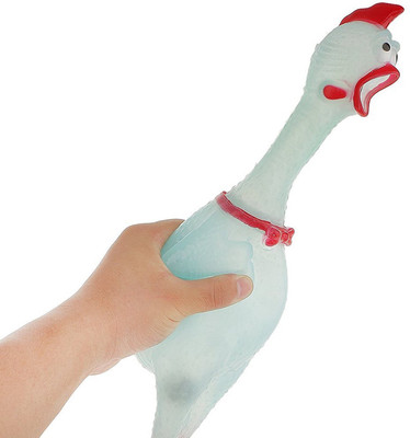 

VShine Funny Shirlling Chicken Toy - Glows in Dark - Friends Teasing Laughable Toy(Multicolor)