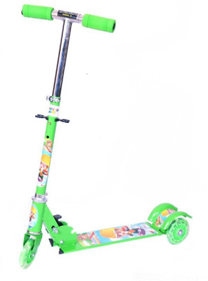 

VShine Kids Three Wheel Scooter Foldable with Adjustable Height and LED Light(Green)