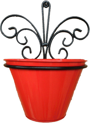 

Minerva Naturals Iron Wall Mounted Flower/Plant Pot Plant Container Set(Metal)