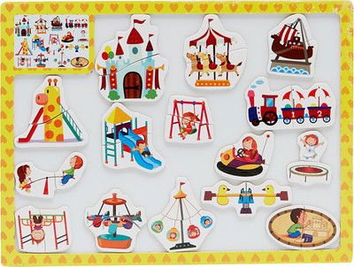 

EZ Life Kids Puzzle with Magnetic White Board -Carnival(1 Pieces)