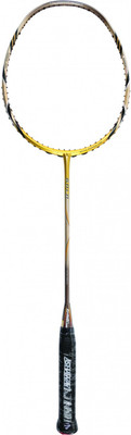 

ASHAWAY Gold Multicolor Strung Badminton Racquet(G2 - 3.75 Inches, 84 g)