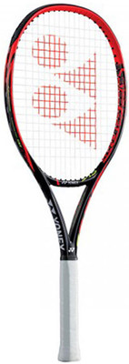 

Yonex VCORE SV 100 S Orange, Black Unstrung Tennis Racquet(G3 - 4 3/8 Inches, 283 g), Black;orange