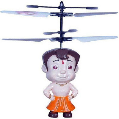 

oneestop Chhota Bheem with Flying Sensor,and USB Charging(Orange)