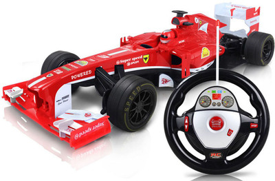 

VShine 1:12 Gravity Sensor FORMULA One Red Ferrari Racing Car with Remote control, Rechargable, BIG Size(Red)