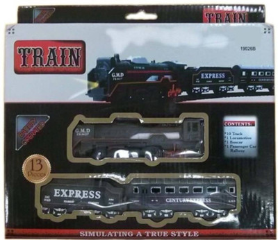 

Dhawani Battery Operated Train Set With Head Light(Black)