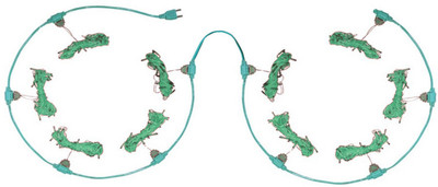 

Home Delight 130 inch Green Rice Lights(Pack of 10)
