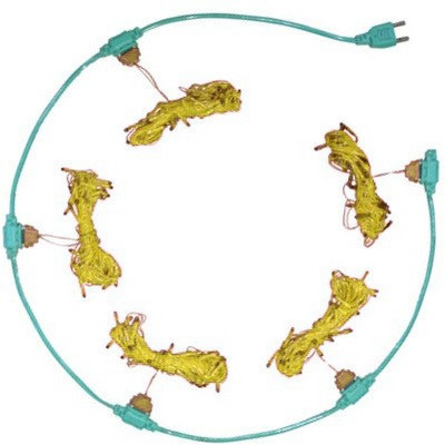 

Home Delight 130 inch Yellow Rice Lights(Pack of 5)