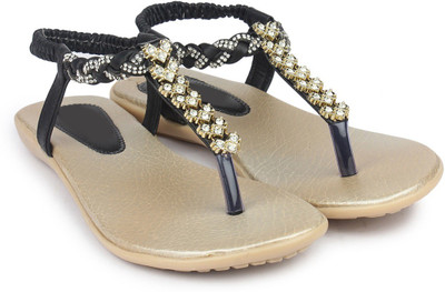

Do Bhai Women Black Flats