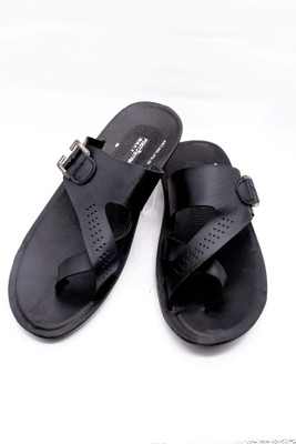 

footstair Men black Sandals