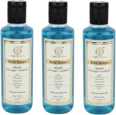 

Khadi Natural Herbal Green Apple +Conditioner Shampoo(630)