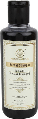 

Khadi Natural Herbal Amla & Bhringraj Shampoo(210 ml)